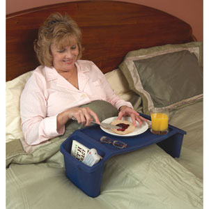Ableware 764170000 Plastic Bed Tray by Maddak-Color May Vary