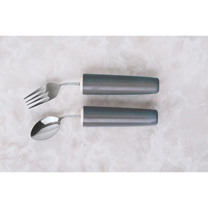 Ableware 746400107/746400109 Comfort Grip Angled Silverware-Right Hand