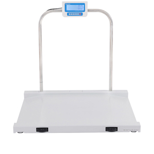 Brecknell MS1000 Bariatric Wheelchair Scale with SBI 210 Indicator-1000 lb/500 kg Capacity