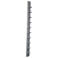 CanDo 10-0575 Dumbbell Wall Rack-10 Dumbbell Capacity