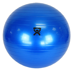 CanDo 30-1800 Inflatable Exercise Ball-Blue-12"-Bulk Packaged