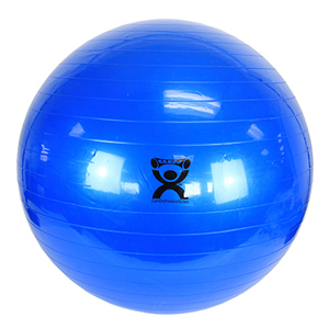 CanDo 30-1805 Inflatable Exercise Ball-Blue-34"-Bulk Packaged