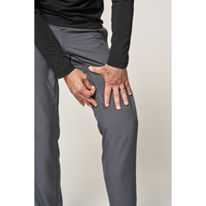 CareZips Classic Unisex Easy-Dress Changing Pants for Incontinence-Charcoal-2XL