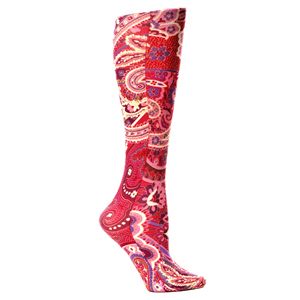Celeste Stein Womens 15-20 mmHg Compression Sock-Pink Diva