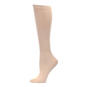 Celeste Stein Womens 20-30 mmHg Compression Sock-Queen-Skin Solid