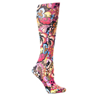 Celeste Stein Womens Compression Sock-Bright Majik
