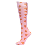 Celeste Stein Womens Compression Sock-Foxes