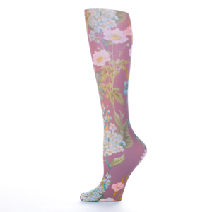 Celeste Stein Womens Compression Sock-Muted Violet Marona
