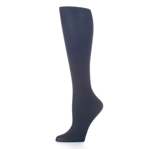 Celeste Stein Womens Compression Sock-Navy Solid