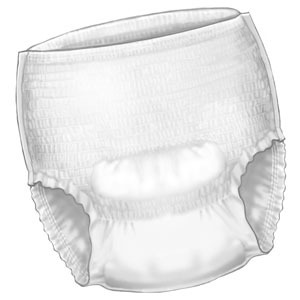 Covidien 1605 Surecare Protective Underwear-Med-80/Case