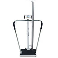 Detecto 6854DHR Bariatric Scale with Height Rod-600 lb/270 kg Capacity