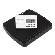 Detecto SOLO Clinical Scale with Remote Indicator, 550 lb x 0.2 lb / 250 kg x 0.1 kg, w/AC Adapter