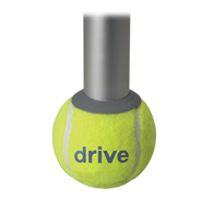 Drive 10121 Walker Rear Tennis Ball Glides w/ Additional Glide Pads