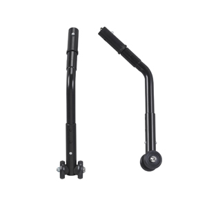 Drive STDS807 Adjustable Wheelchair Anti Tipper w/ Wheels-Black