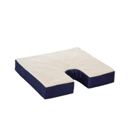 Essential Medical D4101 Fleece Gel Cushion w/ Coccyx Cut Out