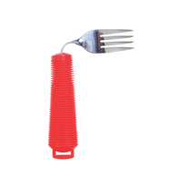 Essential Medical L5042 Power of Red Bendable Fork with Large Handle