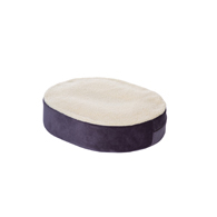 Essential Medical N8101 Donut Cushion w/ Gel Insert and Fleece Cover