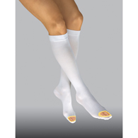 Activa Anti Emb Knee High Open Toe Stockings-18 mmHg