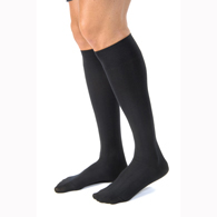 Jobst For Men Casual Knee High Closed Toe Socks-30-40 mmHg-Full Calf