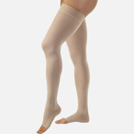 Jobst Relief Open Toe Thigh High Stockings-30-40 mmHg