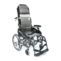 Karman VIP515 Tilt In Space Reclining Wheelchair-20" Rear Wheels