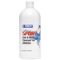 Kennedy Sport Hair & Body Cleanser for Athletes Free and Clear
