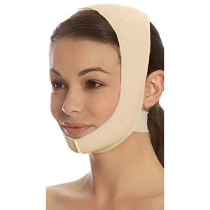 Marena Recovery FM100-B Chin Strap-Mid-Neck-Large-Beige