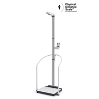 Seca EMR-Validated Touch-Free Scale with Ultrasonic Height Rod & Handrail