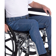 Silverts SV41050 Wheelchair Jeans For Men With High Back Rise