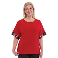 Silverts SV41070 Super Easy Dressing Top w/ Extra Deep Arm Holes