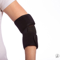 Thermoskin EXO Adjustable Elbow Wrap-Black-One Size Fits Most