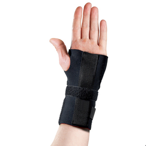 Thermoskin 80181 Adjustable Wrist Hand Brace-Black-One Size-Right