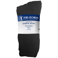 Truform 1918 Loose Fit Diabetic Sock-3/Pack